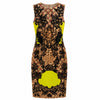 dolce & gabbana - abito floreale con pizzo
