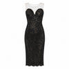 dolce & gabbana - Abito tubino in pizzo