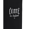 comme des fuckdown - pantaloni felpa stampa e borchie
