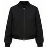 loro piana tessuto - bomber capolavoro nero