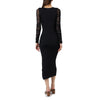 pinko - abito bergamotto in tulle