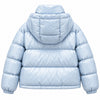 hogan - piumino trapuntato azzurro