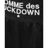 comme des fuckdown - pantaloni in raso neri