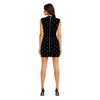 balmain - abito corto con strass
