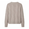 alpha studio - scollo v m/l boxy weaving