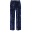 off - pantaloni in ciniglia blu
