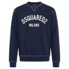 dsquared2 - felpa girocollo distressed
