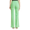 pinko - pantaloni hulka verdi