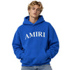 amiri - Felpa logata blu