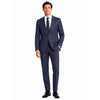 ermenegildo zegna tessuto - Completo lana blu gessato