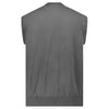 alpha studio - gilet con zip grigio