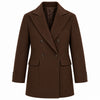 loro piana tessuto - cappotto corto doppiopetto