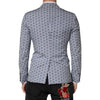 dolce & gabbana - Blazer Blue Patterned Single Breasted