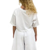 comme des fuckdown - t-shirt crop bianca
