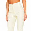 patrizia pepe - pantaloni coconut white