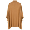 alpha studio - lupetto zip poncho total look
