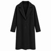 off - cappotto lungo monopetto