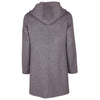 loro piana tessuto - cappotto capolavoro grigio melange