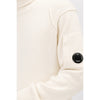 c.p. company - turtle neck lambswool panna