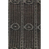 the attico - top black-silver