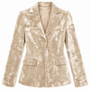 off - giacca in ciniglia beige