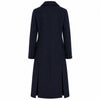 loro piana tessuto - cappotto lungo con rever raso