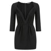 dolce & gabbana - abito corto con scollo a v