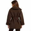 loro piana tessuto - Cappotto doppiopetto con cintura