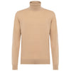alpha studio - maglia dolcevita beige