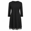 dolce & gabbana - abito a maniche lunghe con pizzo