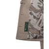 loro piana tessuto - cappotto corto pelliccia camel