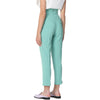 pinko - pantaloni natalia verde