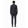 ermenegildo zegna tessuto - Completo lana gessato blu