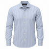 loro piana tessuto - camicia in cotone a righe