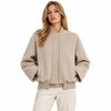 loro piana tessuto - Bomber oversize