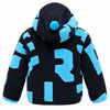 ai-riders - giacca sherpa con lettere