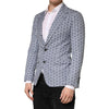 dolce & gabbana - Blazer Blue Patterned Single Breasted