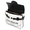 balmain - bb logo flap over shoulder bag