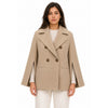 loro piana tessuto - peacoat doppiopetto taglio kimono