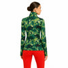 patrizia pepe - maglia collo alto verde