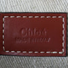 chloé - woody medium canvas tote bag