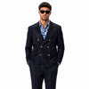 dolce & gabbana - giacca doppiopetto con imputure 