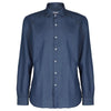 mc2 saint barth - camicia denim blu scuro
