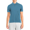 alpha studio - polo azzurro dye