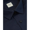 bagutta - camicia collo gani navy