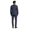 ermenegildo zegna tessuto - Completo lana blu gessato