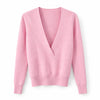 patrizia pepe - maglia rosa scollo V