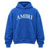 amiri - Felpa logata blu