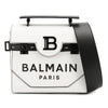 balmain - bb logo flap over shoulder bag