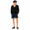 dolce & gabbana - maglia lino scollo v